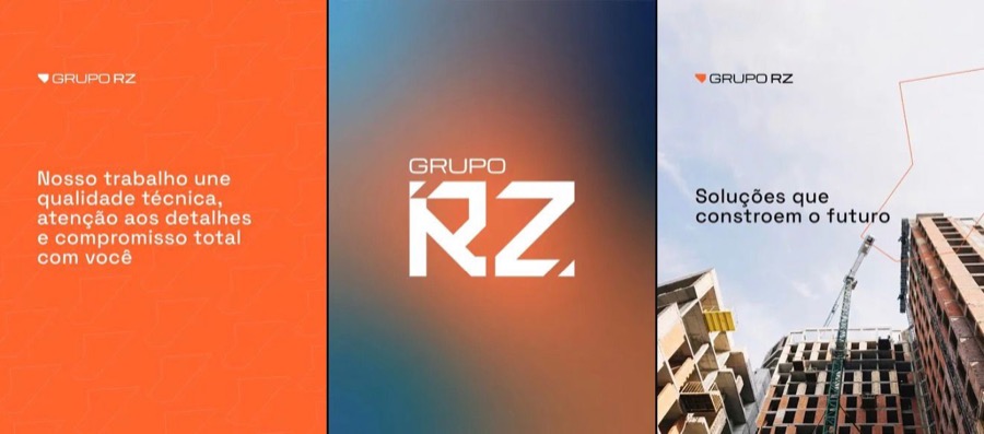 Feed institucional do Grupo RZ após o rebranding